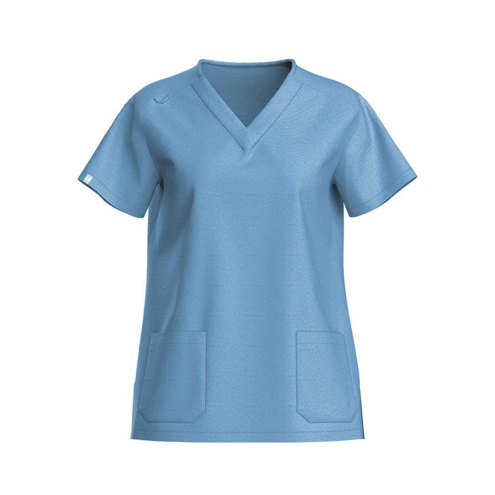 Women's V-neck Scrub Top
