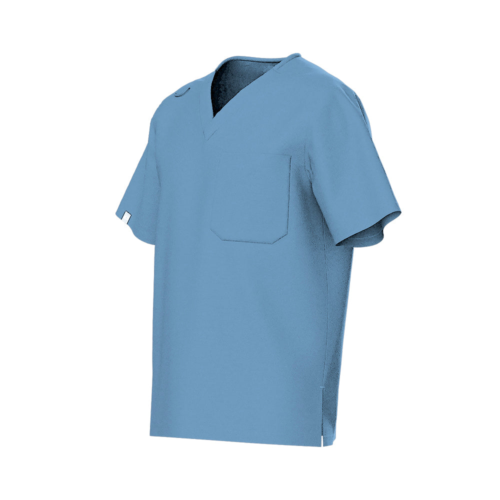 Men's V-neck Scrub Top