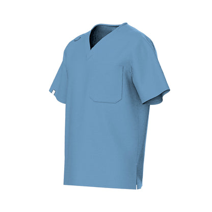 Men's V-neck Scrub Top