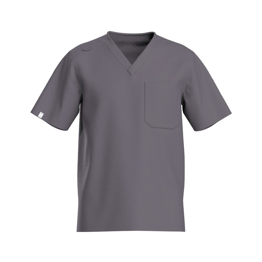 Men's V-neck Scrub Top