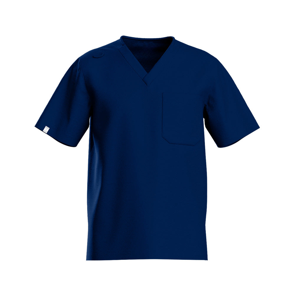 Men's V-neck Scrub Top