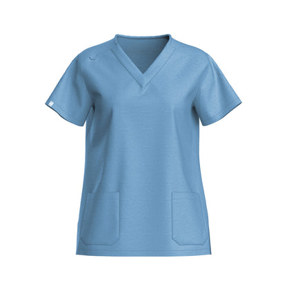 Women's V-neck Scrub Top