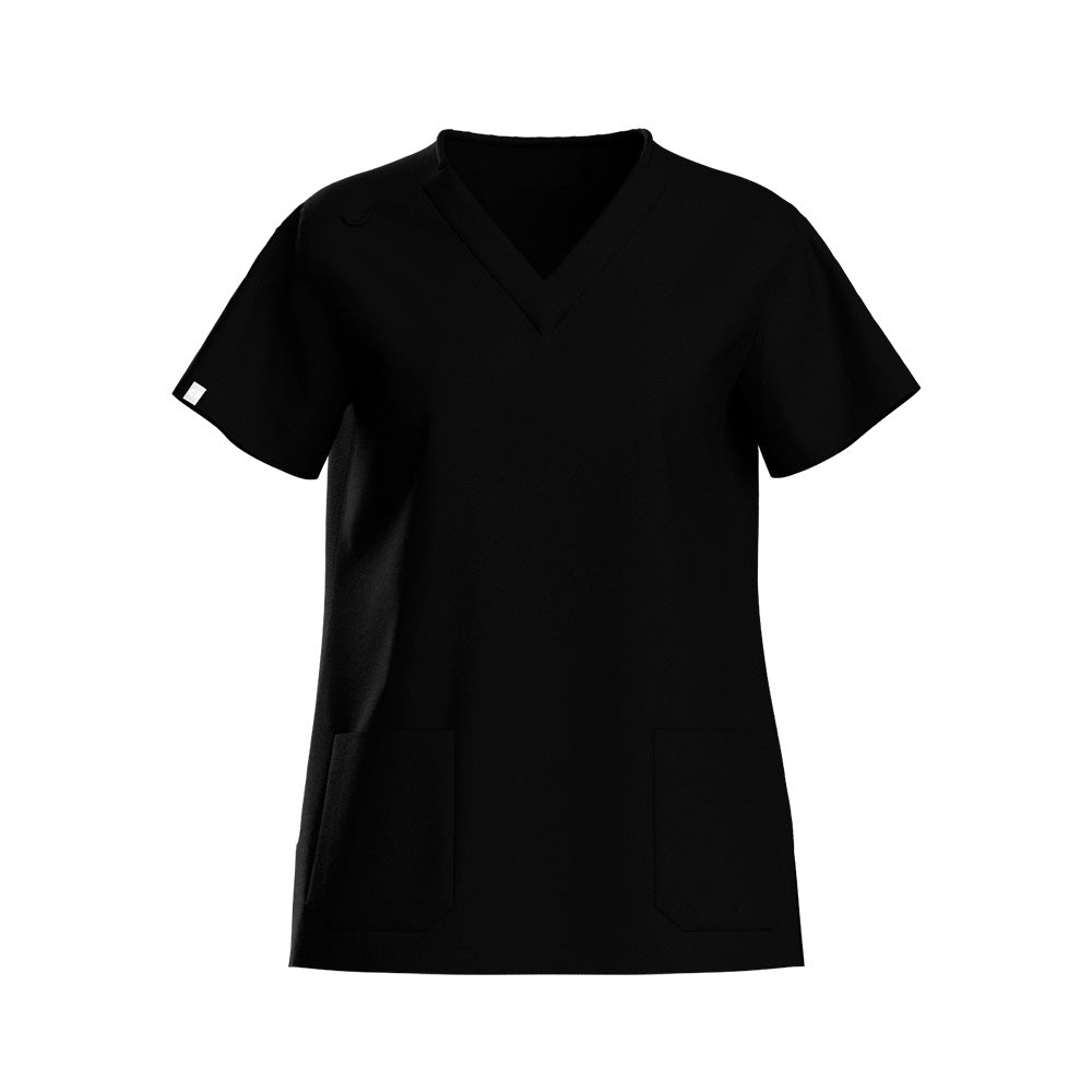 Women's V-neck Scrub Top