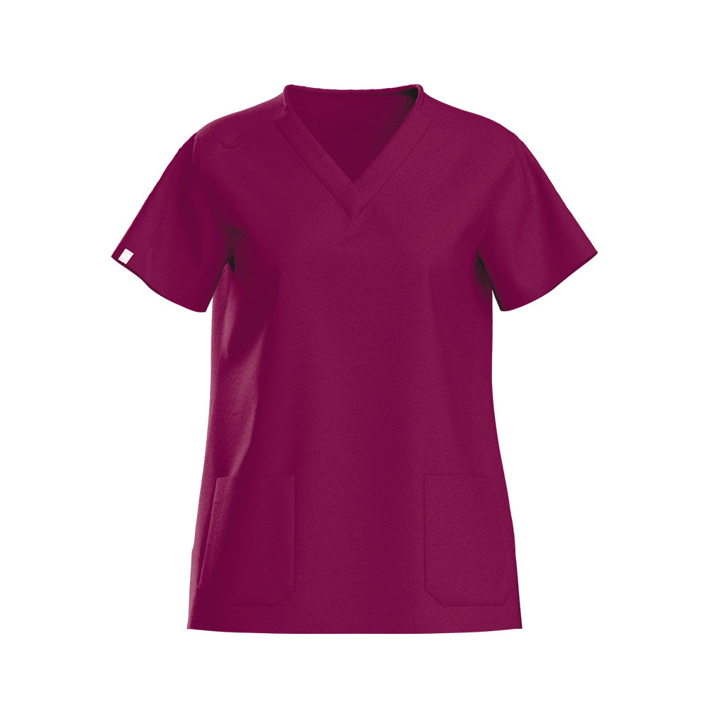 Women's V-neck Scrub Top