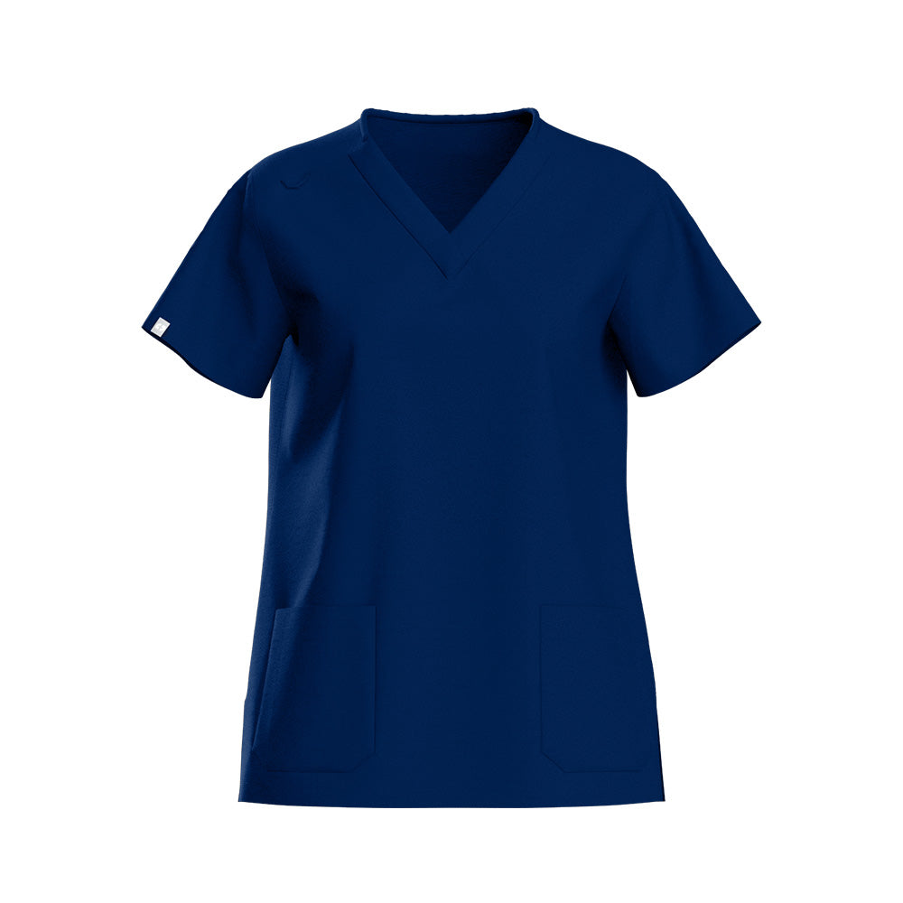 Women's V-neck Scrub Top